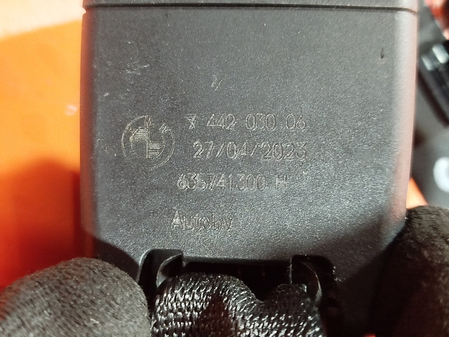 ✅BMW G20 330E 2.0 PETROL 2023 REAR SEAT BELT BUCKLES 7442031 7442030 635756500A - Image 12