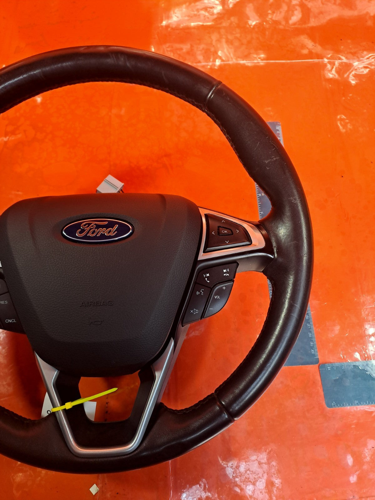 ✅2016 FORD MONDEO MK5 STEERING WHEEL DS73-3F830-MD + WARRANTY A292 - Image 7