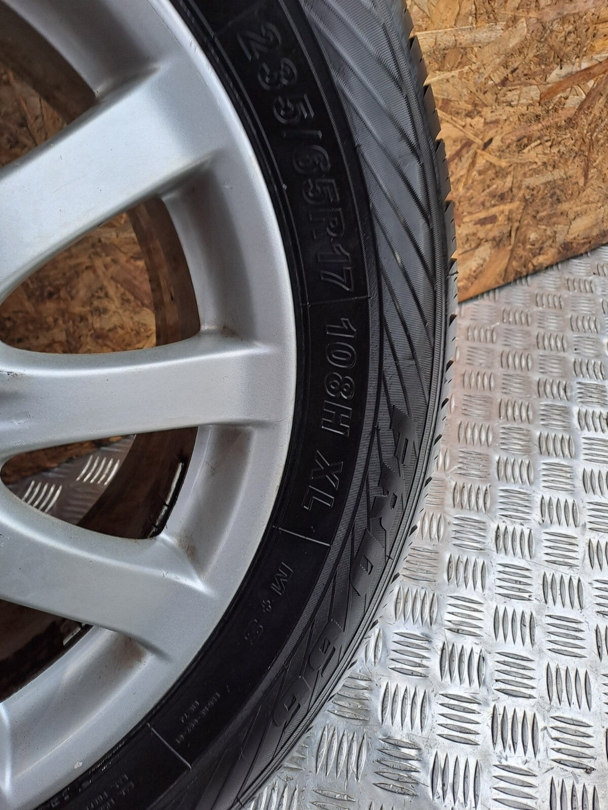 ✅2010 PORSCHE CAYENNE 9PA ALLOY WHEEL WITH TYRE 235/65 R17 + WARRANTY A268 - Image 9