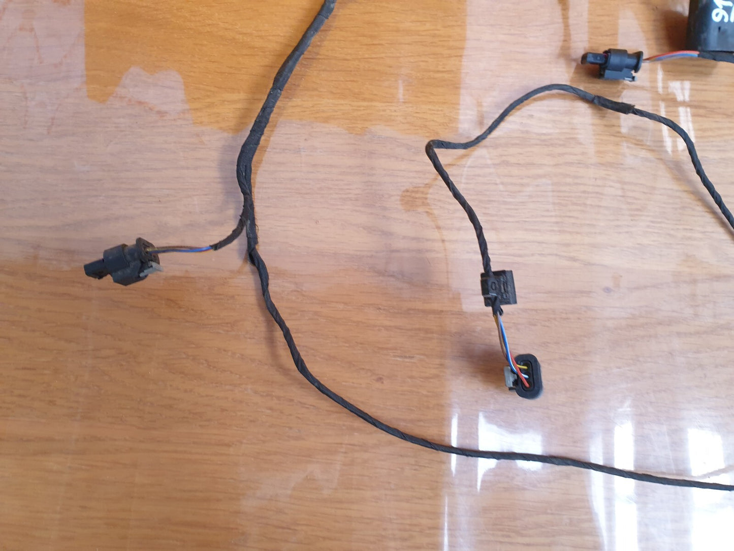 AUDI Q2 1.5 PETROL 2023 REAR BUMPER PARKING SENSORS WIRING 81A971104E A091 - Image 3
