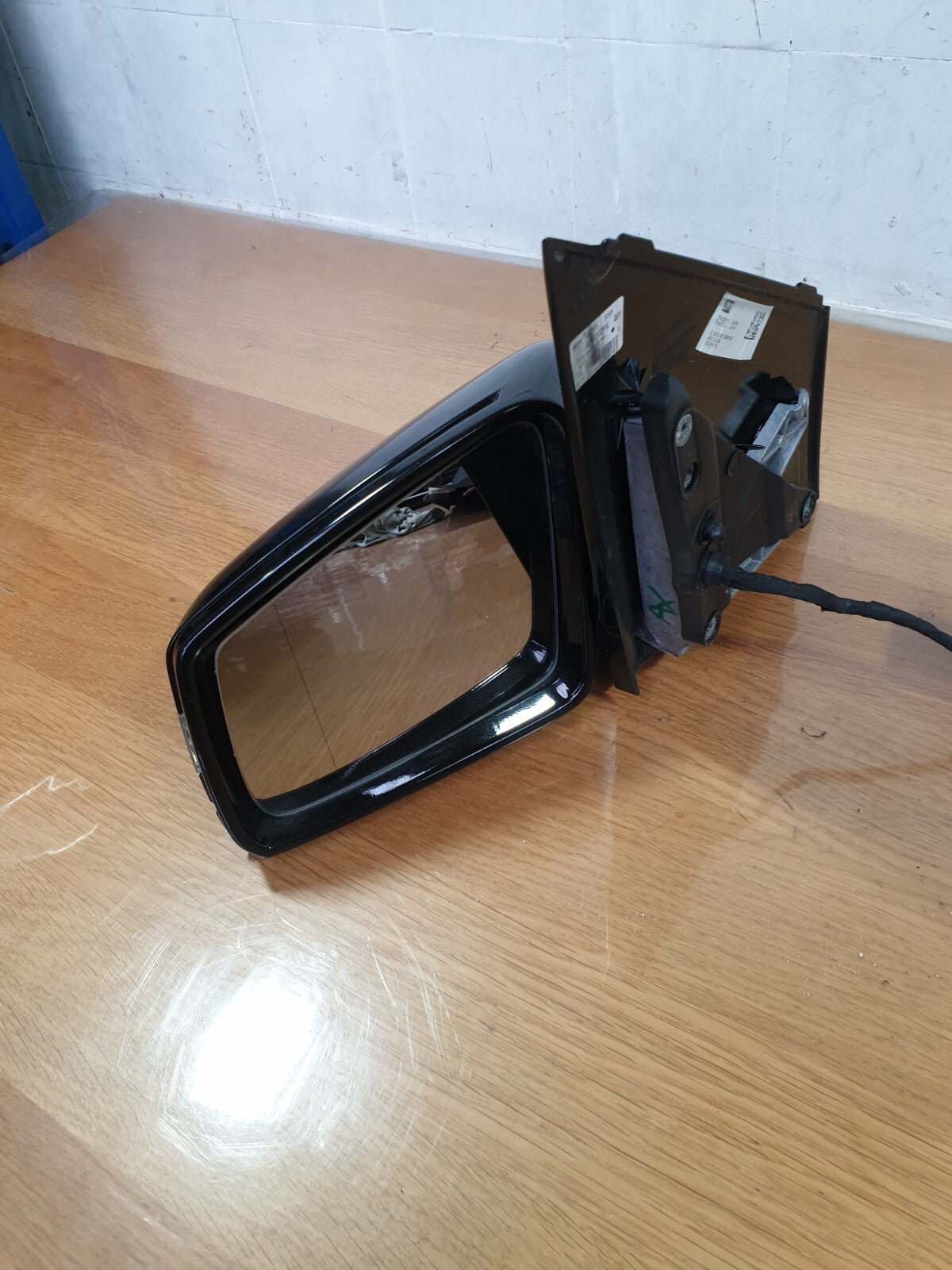 MERCEDES B CLASS W246 2012 LEFT PASSENGER WING MIRROR BLACK A2468102916 A211 - Image 2
