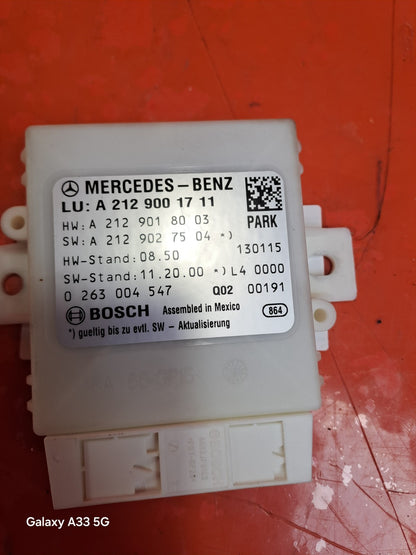 ✅2013 MERCEDES E CLASS W212 PARKING ASSISTANCE CONTROL MODULE A2129001711 A271 - Image 7