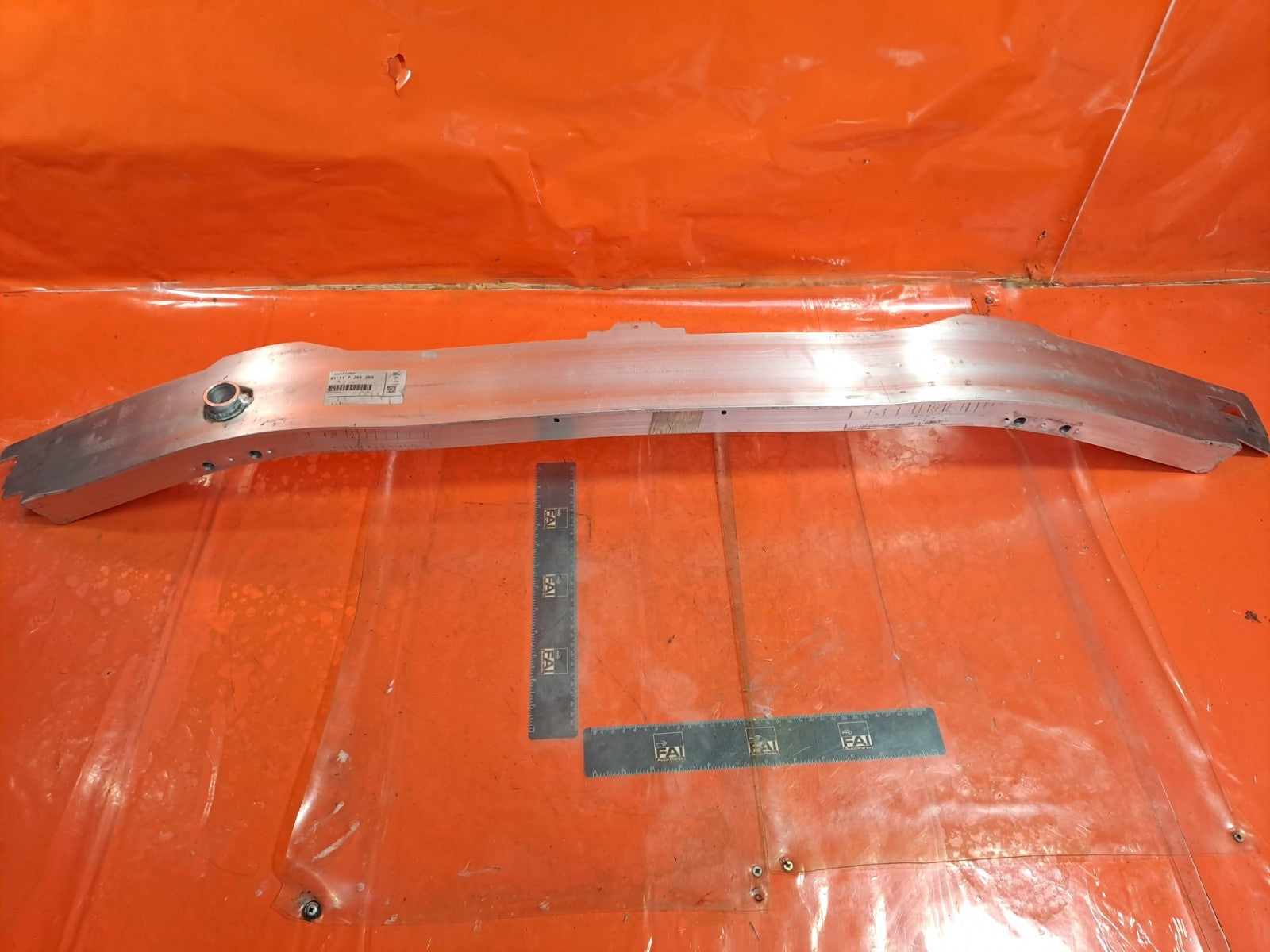 ✅BMW F22 218I SPORT 1.5 PETROL 2016 FRONT BUMPER REINFORCEMENT BAR 7255393 A339 - Image 3