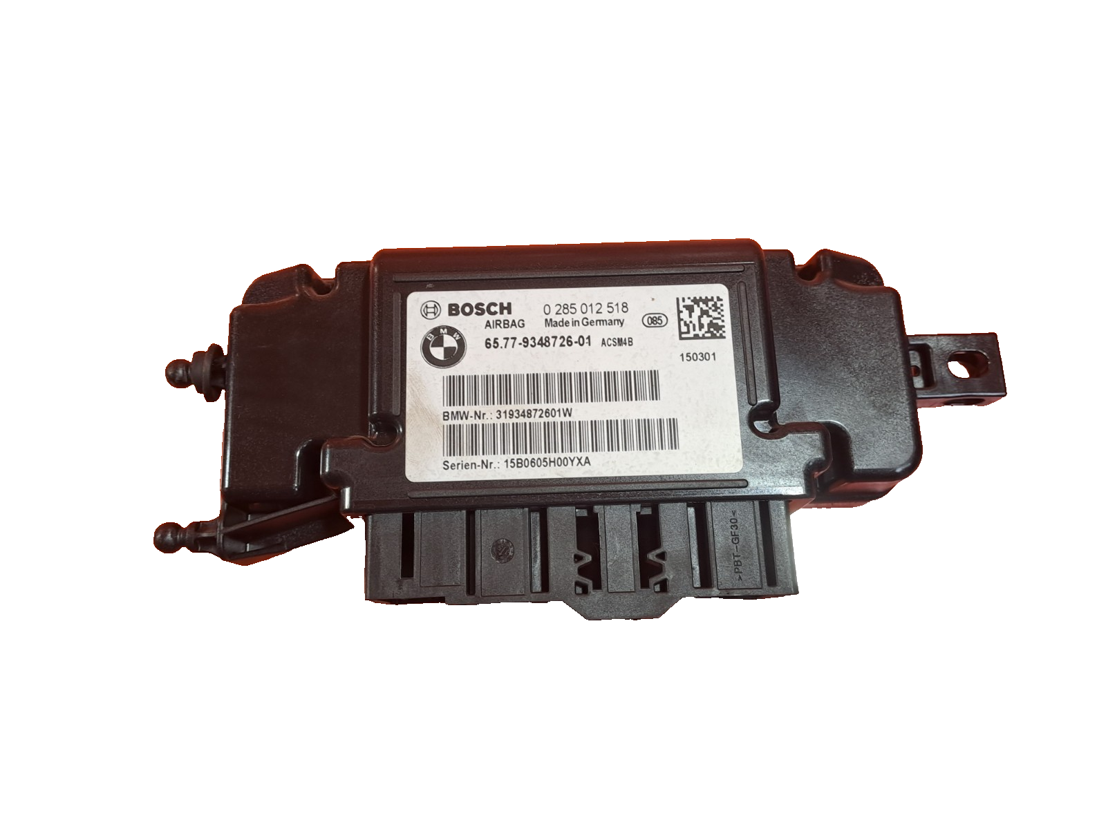 ✅BMW 118D F20 2.0 Diesel 2015 ArBag Control Module 9348726 Warranty A316 - Image 1