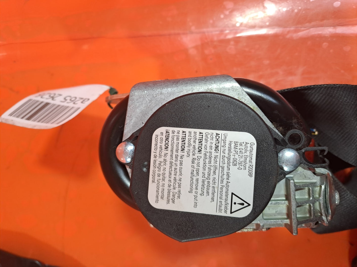 ✅LAND ROVER DISCOVERY 4 L319 3.0 DIESEL 2010 FRONT RIGHT SEAT BELT 8H2261294ACW - Image 11
