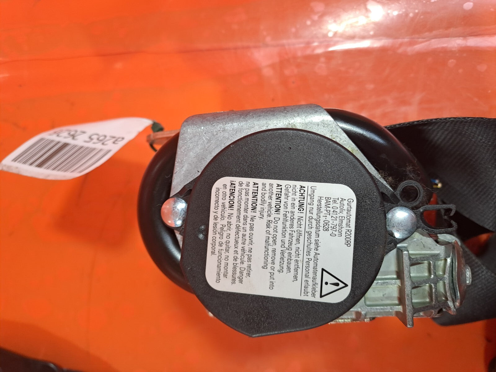 ✅LAND ROVER DISCOVERY 4 L319 3.0 DIESEL 2010 FRONT RIGHT SEAT BELT 8H2261294ACW - Image 11