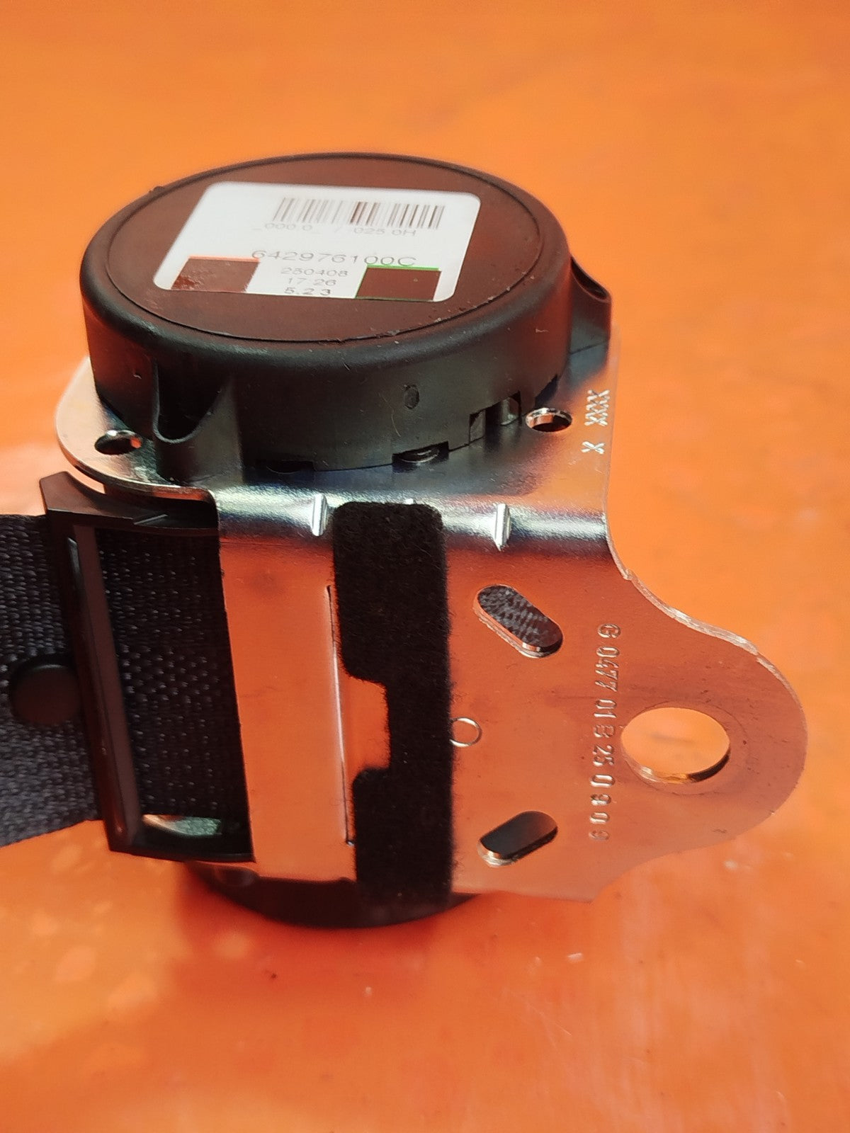 ✅RENAULT CLIO V 1.6 PETROL 2025 REAR CENTRE SEAT BELT 888509558R 642976100C A331 - Image 9