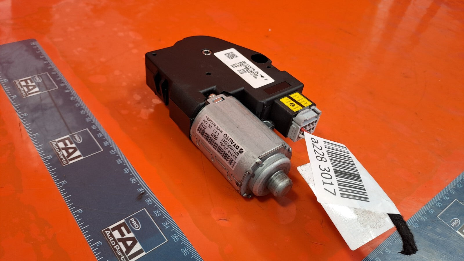 KIA XCEED 1.5 PETROL 2021 ELECTRIC SUNROOF MOTOR K8210-J7000 81679-J7900 A228 - Image 7