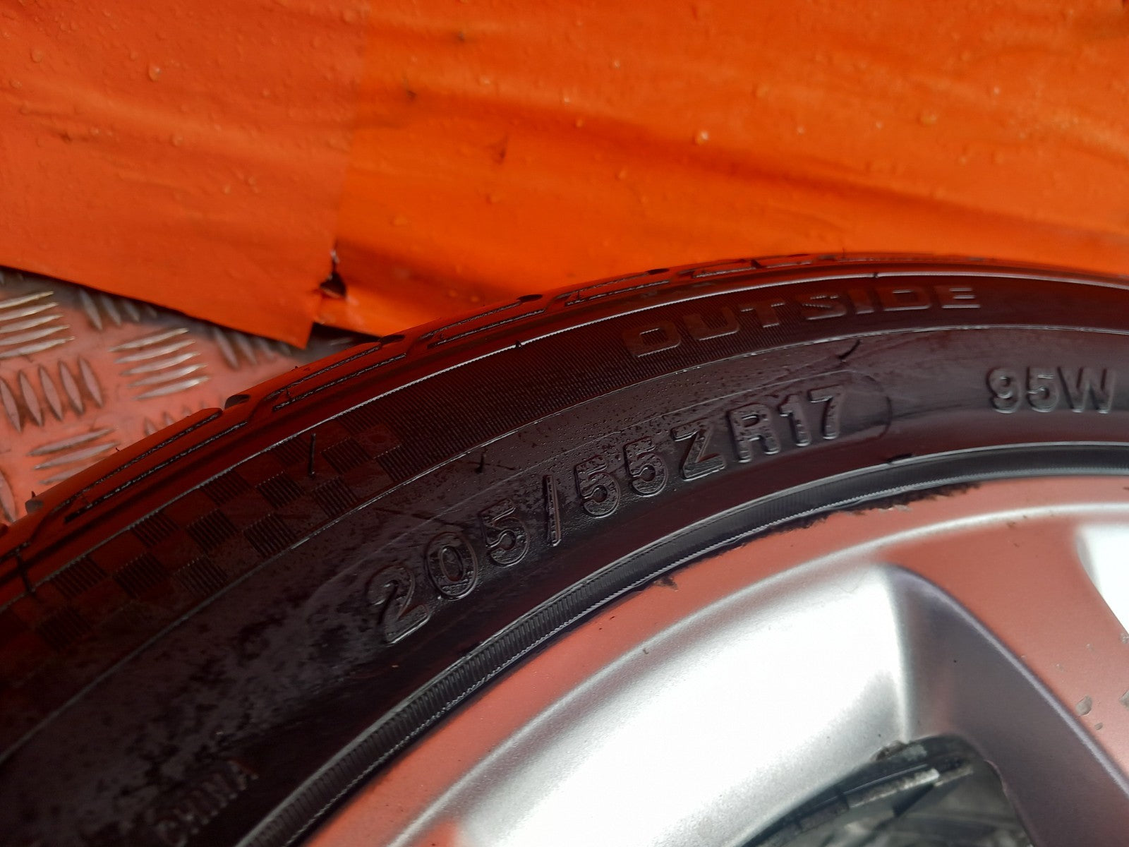 Mercedes A Class W177 Sport 2018 Alloy Wheel w/ Tyre 205/55 R17 Warranty A297 - Image 9