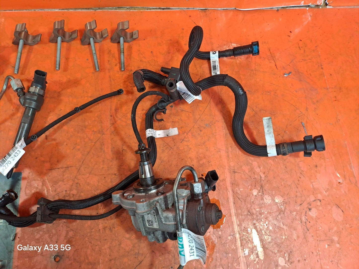 ✅BMW F20 116D URBAN 2.0 DIESEL 2012 FUEL PUMP INJECTOR SYSTEM SET 7809127 A270 - Image 5