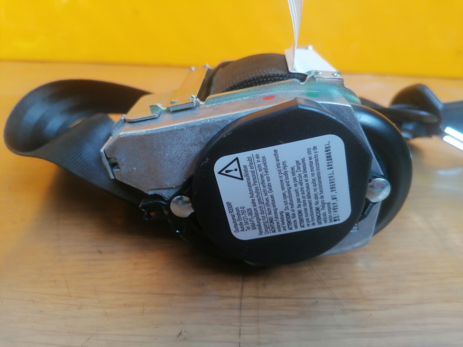 ✅2018 Range Rover Evoque L538 Front Left Passenger Seat Belt BJ32-611B09-CD A108 - Image 7