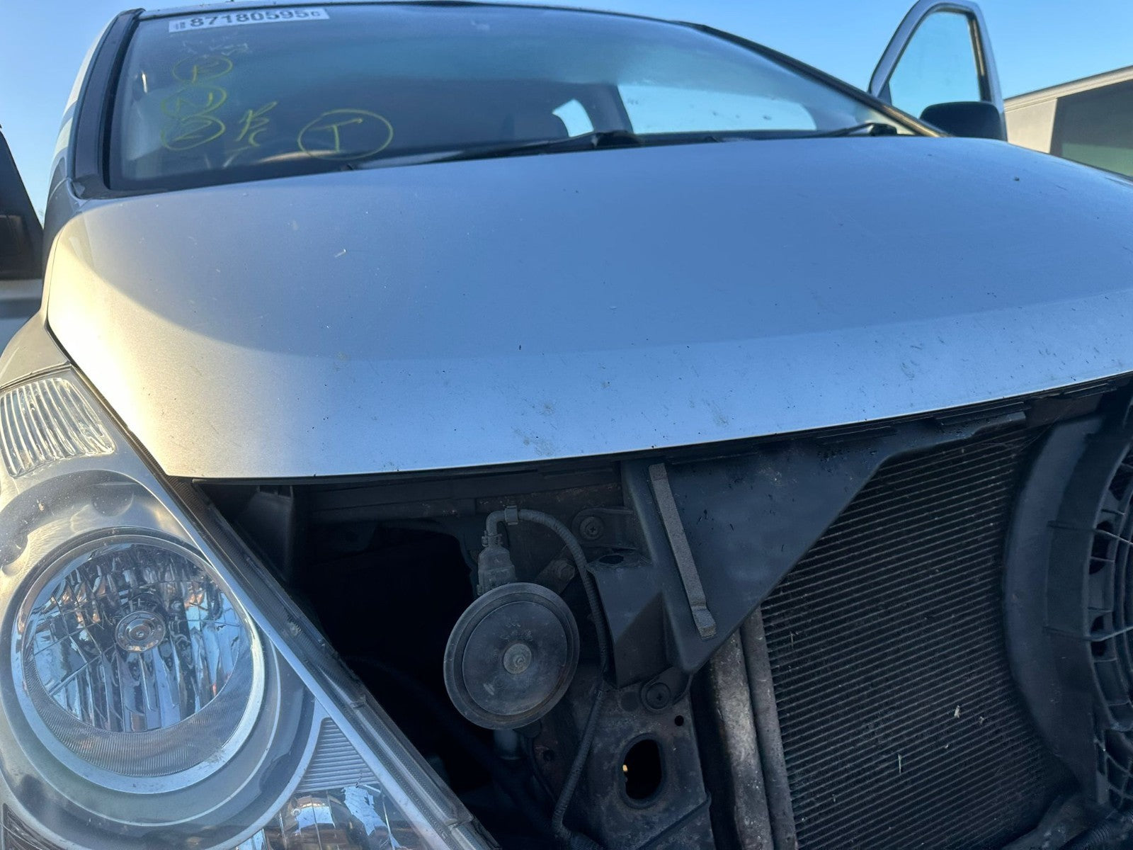 ✅2010 HYUNDAI I800 2.5D BONNET HOOD SILVER + WARRANTY A325 - Image 2