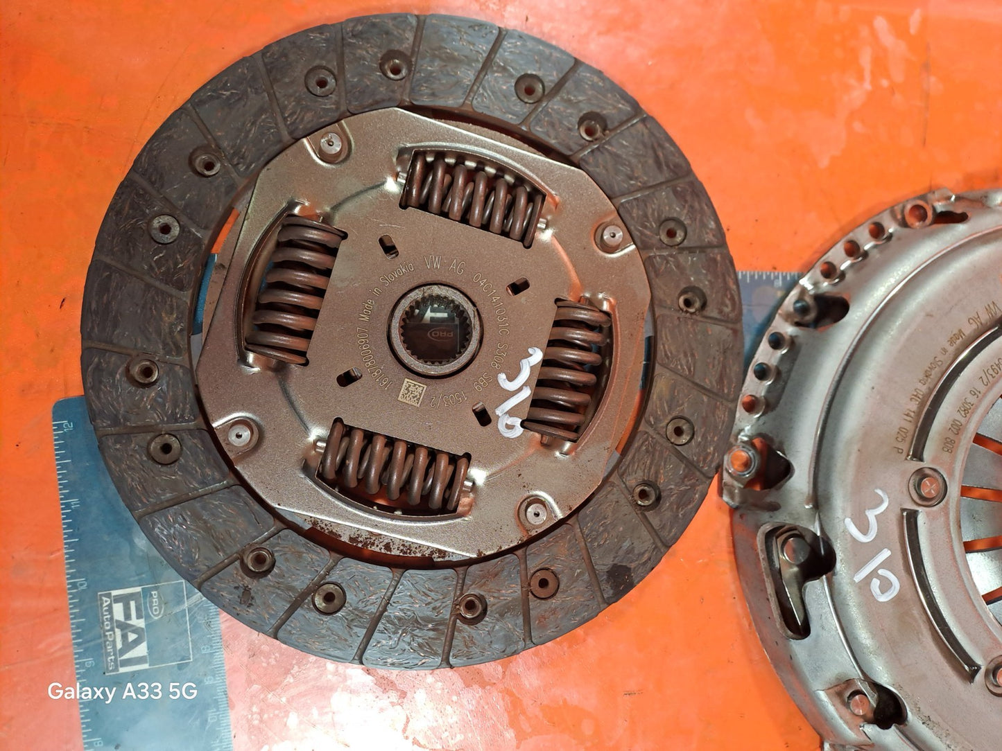 ✅2024 VW POLO LIFE MANUAL DUAL MASS FLYWHEEL 04C141025P + WARRANTY A310 - Image 6