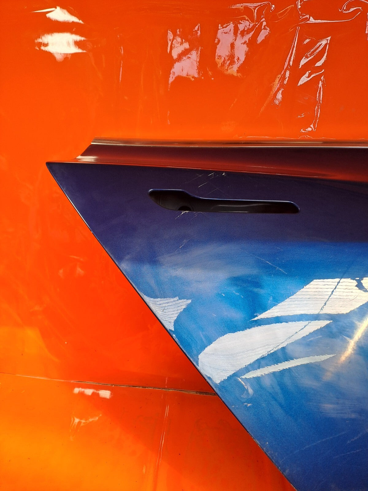 ✅Tesla Model 3 Long Range 2020 REAR RIGHT DOOR BLUE Warranty A266 - Image 5