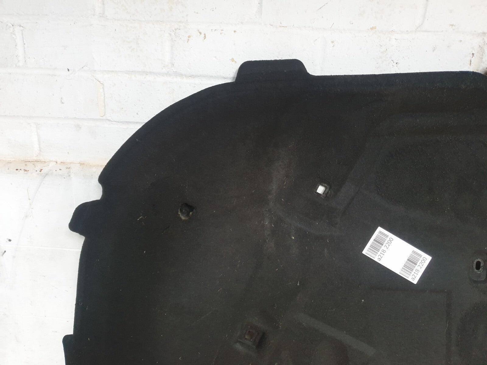 AUDI A5 CABRIO S LINE 2.0 DIESEL 2012 BONNET INSULATION SOUND PROOFING LINING - Image 7