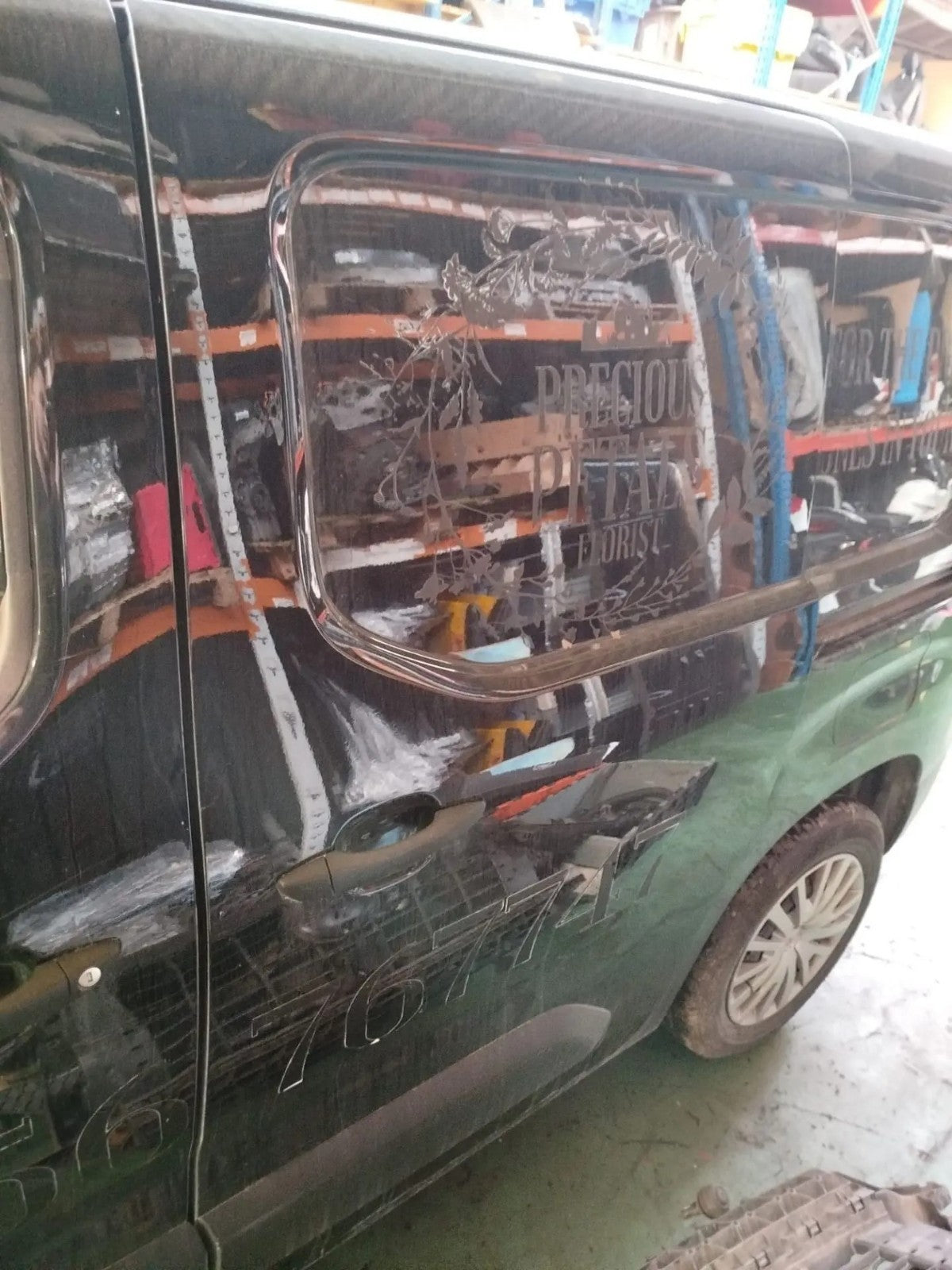 Citroen Berlingo MK3 1.5 Diesel 2021 Left Side Sliding Door Black Warranty A415 - Image 1