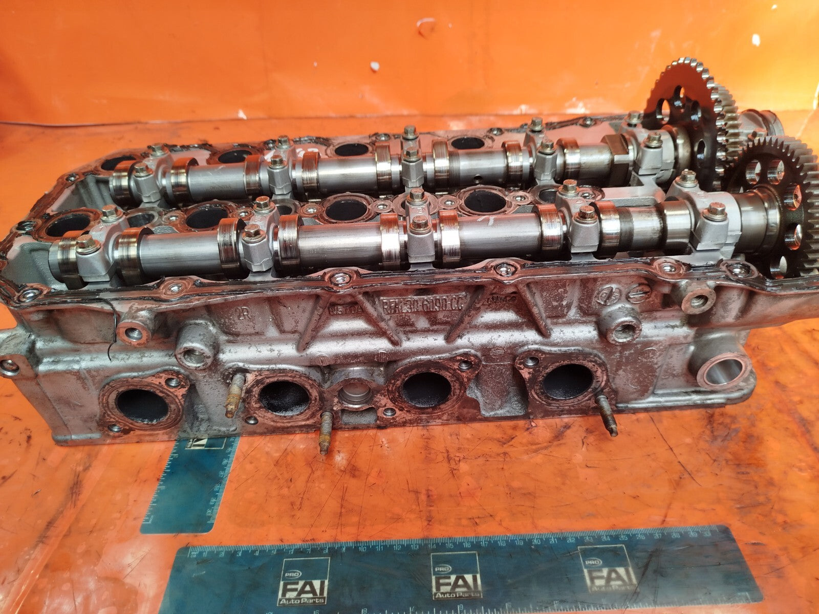 ✅LAND ROVER RANGE ROVER L322 4.4 DIESEL 2011 448DT CYLINDER HEAD RIGHT AL3Q6090 - Image 1
