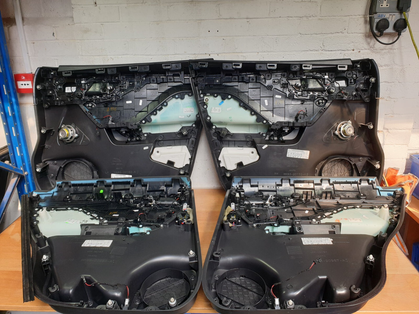✅Jaguar F-Pace V6 3.0 Petrol 2017 DOOR CARDS SET HK83-20162 HK83-20163 Warranty - Image 9