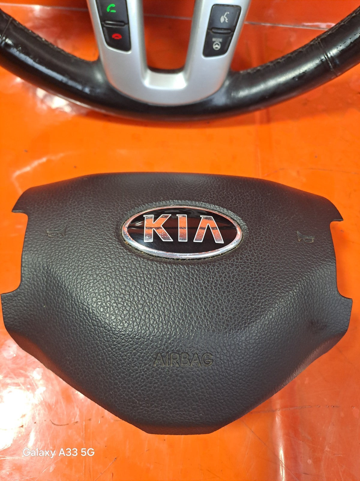 ✅KIA SPORTAGE 4 1.7 DIESEL 2014 MULTIFUNCTION STEERING WHEEL 56110-3U991EQ A287 - Image 7