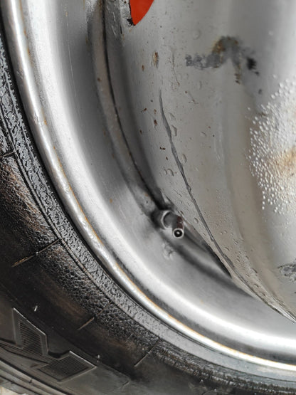 ✅2003 VOLVO FL 5.5D FRONT ALLOY WHEEL WITH TYRE 265/70 R19.5 + WARRANTY A324 - Image 9