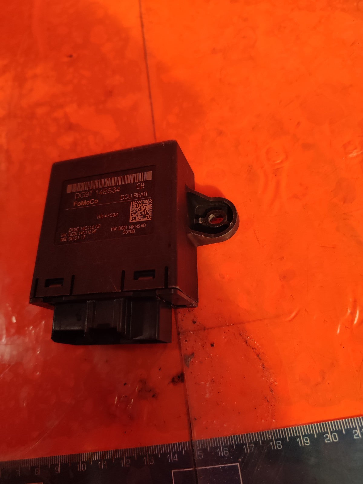 ✅2018 FORD GALAXY ZETEC DOOR CONTROL MODULE REAR DG9T14B534CB + WARRANTY A301 - Image 6