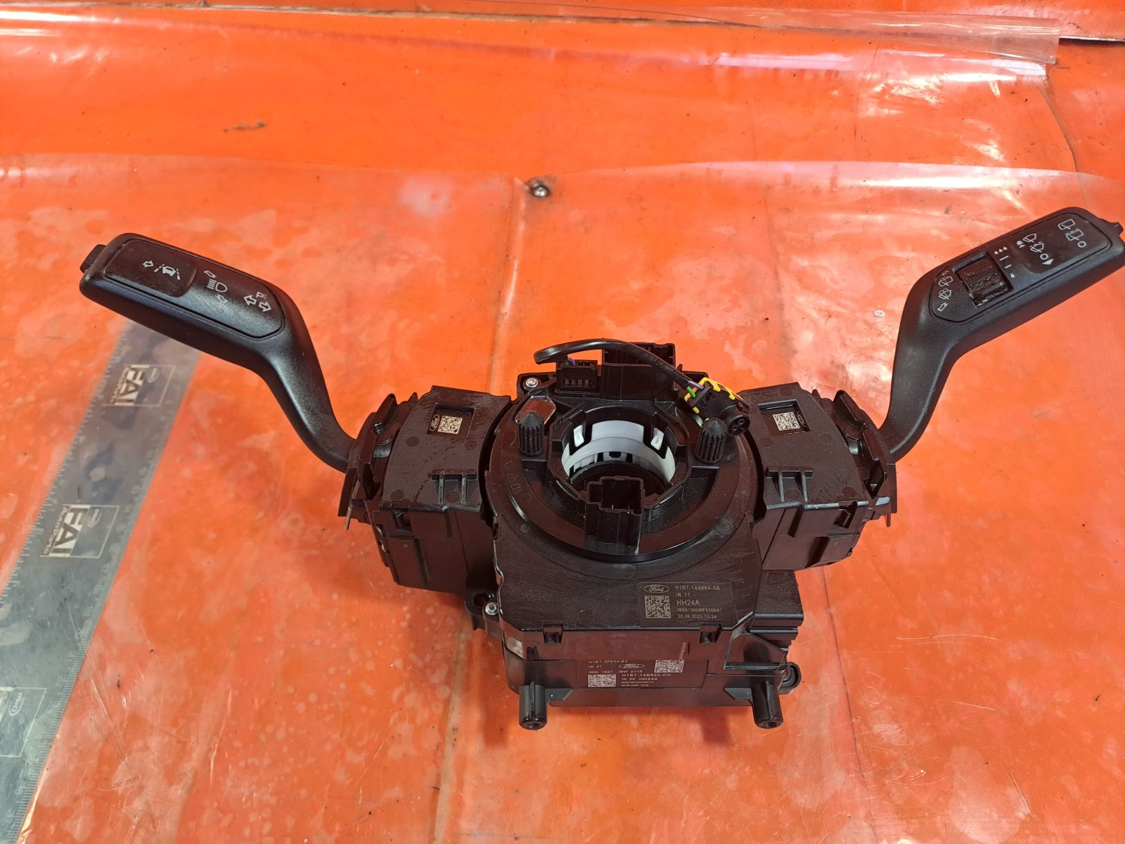✅2023 FORD PUMA TITANIUM STALKS SQUIB COMBINATION SWITCH H1BT-3F944-BK +WARRANTY - Image 1