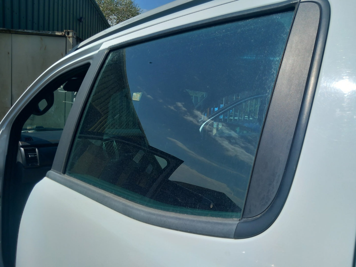 2017 Ford Ranger Wildtrak Rear Left Door Window Glass 43R-00086 Warranty A401 - Image 4