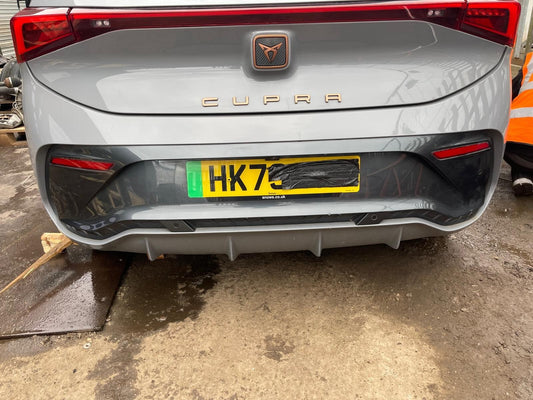 ✅CUPRA BORN V2 Ev 2023 REAR BUMPER GREY Dent A272 - Image 1