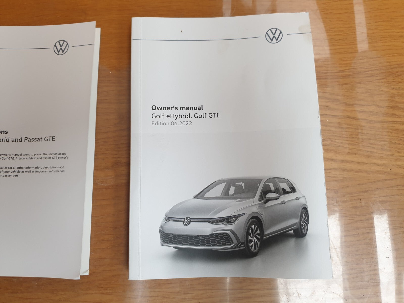 ✅2022 VW GOLF MK8 1.4P OWNERS HANDBOOK MANUAL & WALLET + WARRANTY A089 - Image 3
