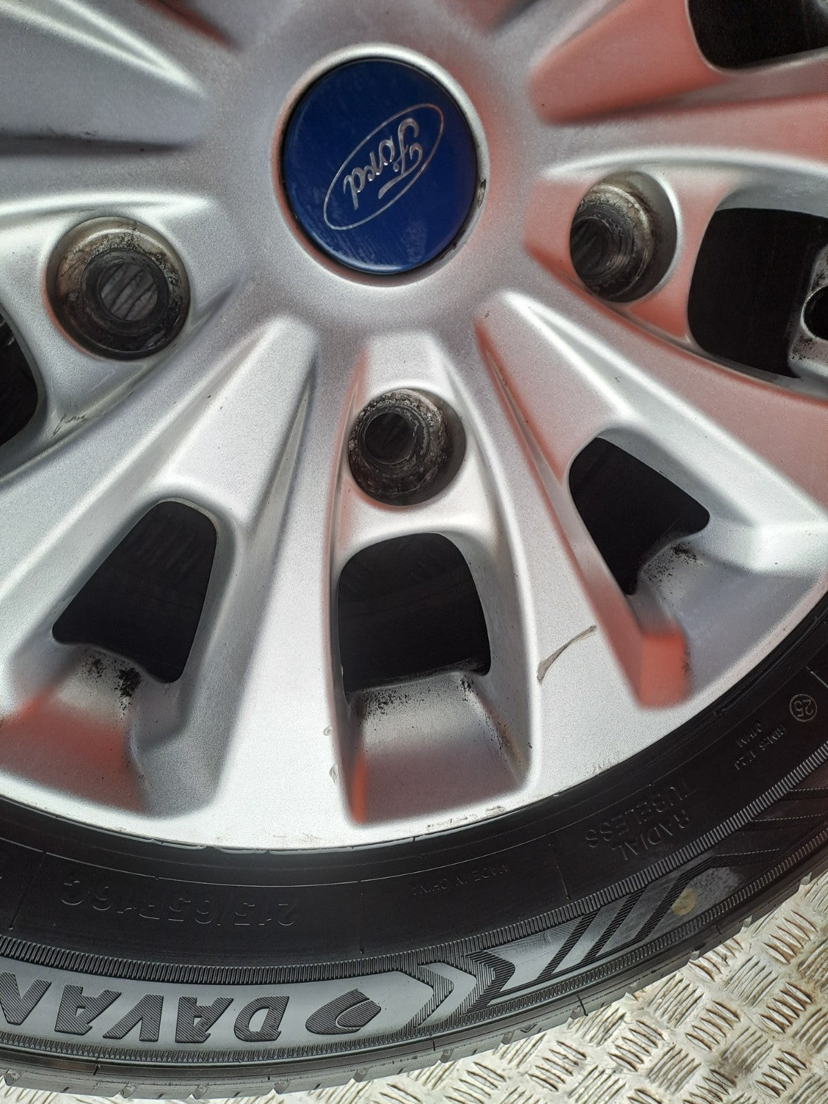 ✅2021 Ford Transit Custom Alloy Wheel with Tyre 215/65 R16 JK21-GA A370 - Image 4