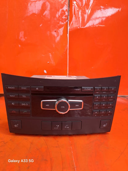 ✅2013 MERCEDES E CLASS W212 MULTIMEDIA RADIO PLAYER HEAD UNIT A2129006417 A271 - Image 2