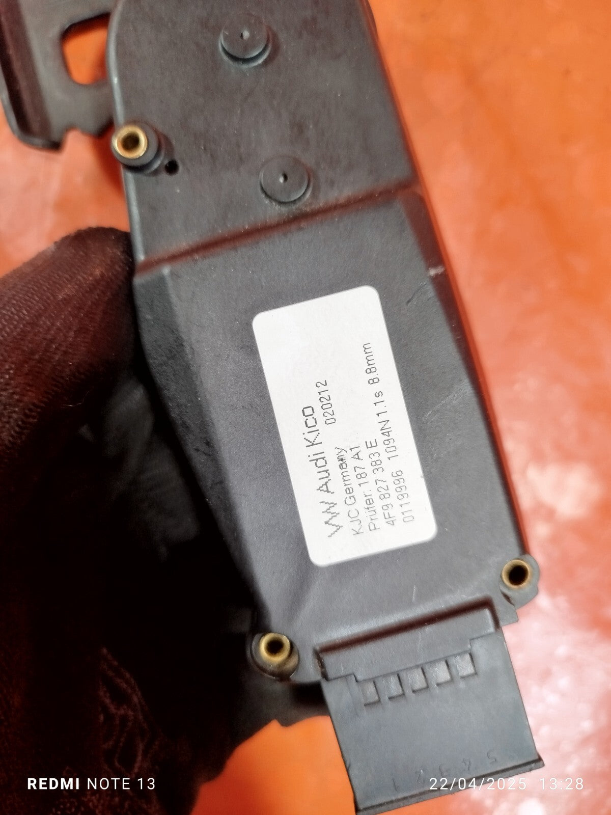 ✅AUDI Q5 S LINE 2.0 PETROL 2012 TAILGATE BOOT LOCK MECHANISM 4F9827383E Warranty - Image 12