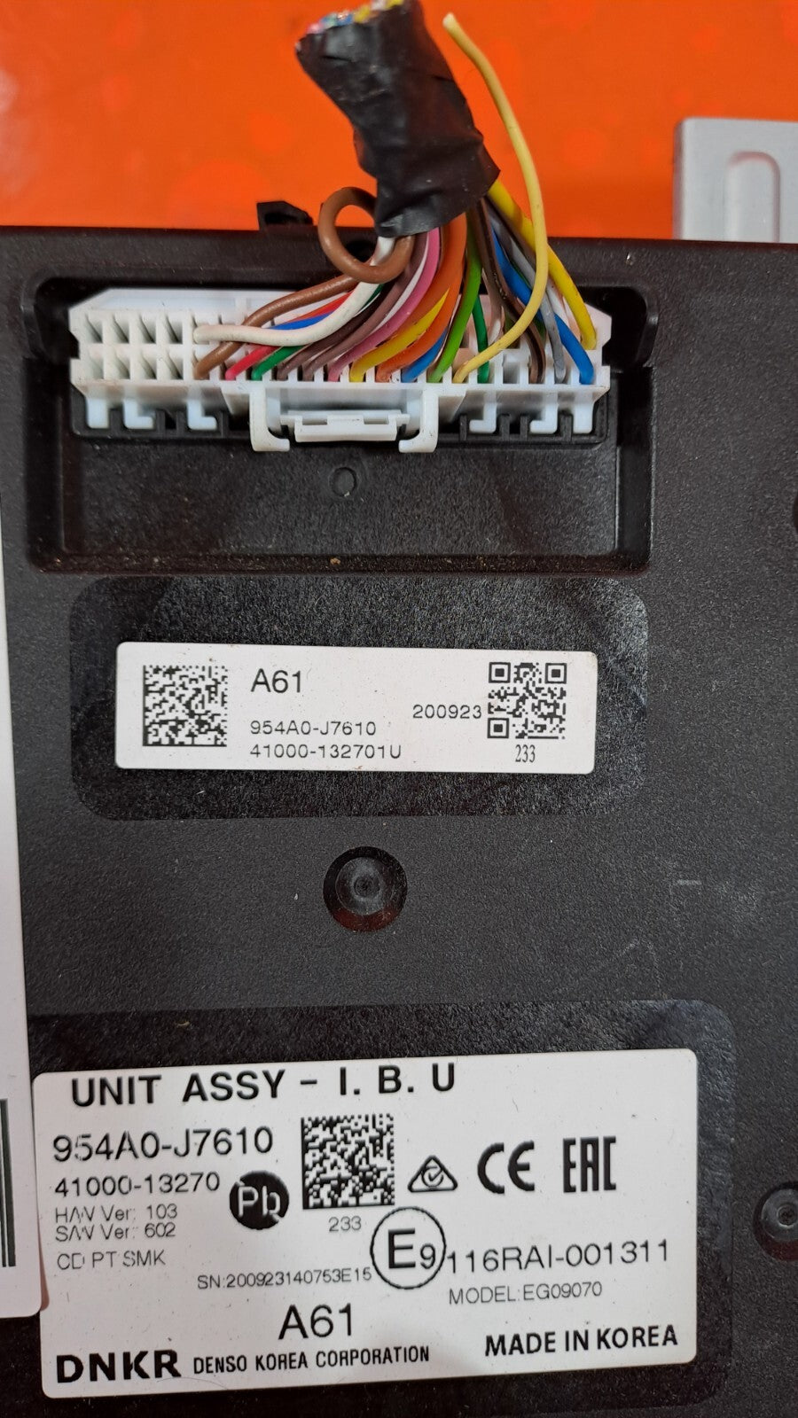KIA XCEED 1.5 PETROL 2021 BCM BODY CONTROL MODULE 954A0-J7610 Warranty A228 - Image 5