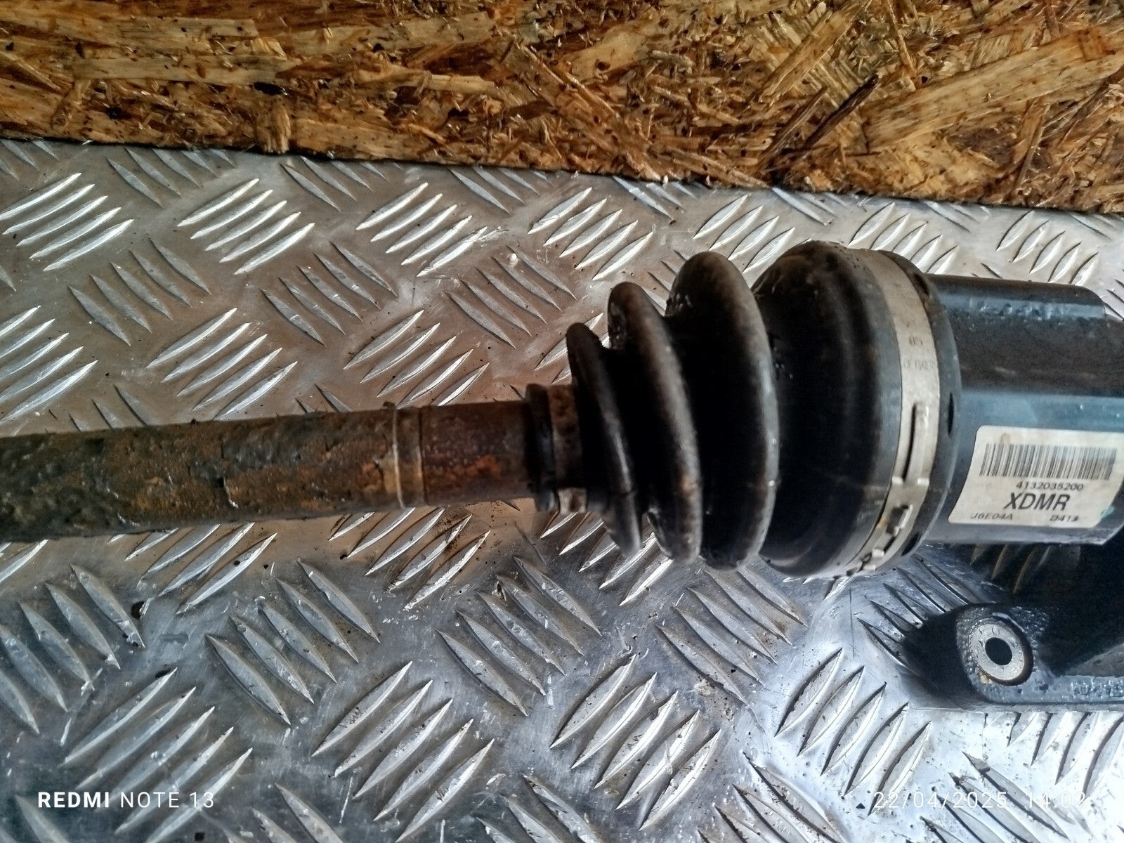 ✅SSANGYONG TIVOLI Elx 1.6 DIESEL 2016 FRONT RIGHT MANUAL DRIVESHAFT 41320-35200 - Image 6