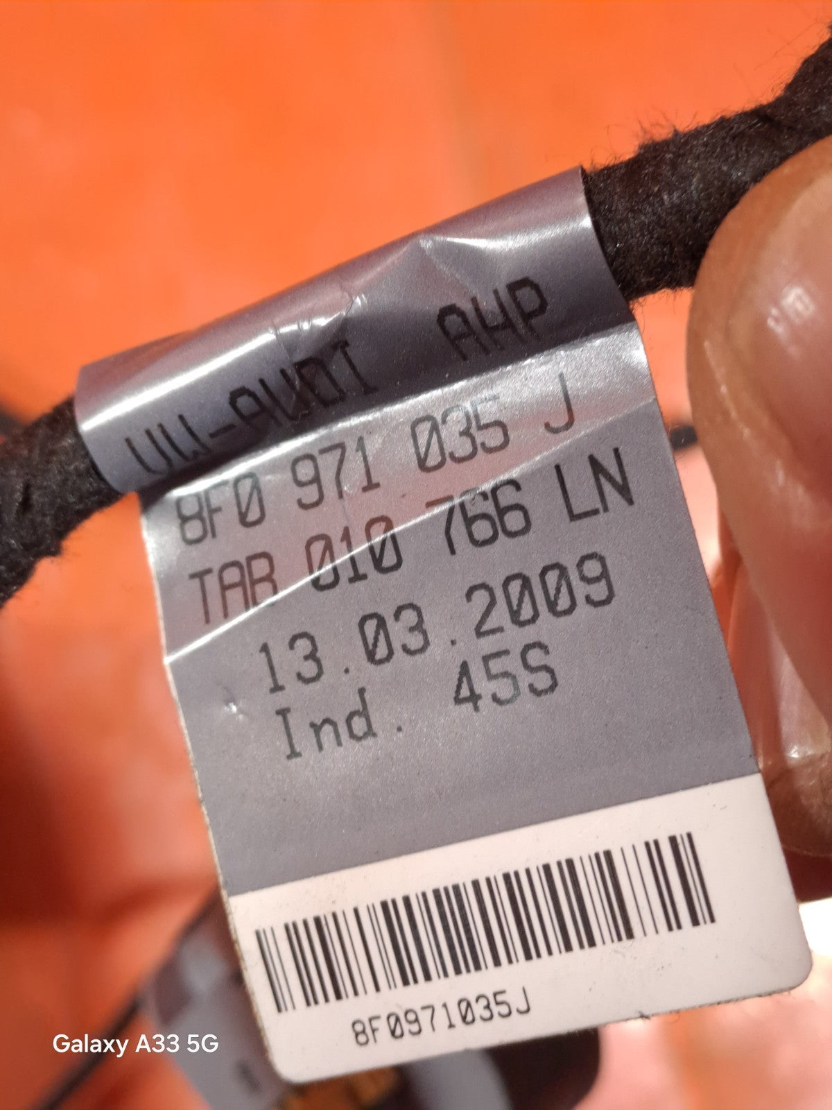 ✅2012 AUDI A5 1.8P FRONT RIGHT CABLE & WINDOW SWITCH 8F0959851B + WARRANTY A222 - Image 10