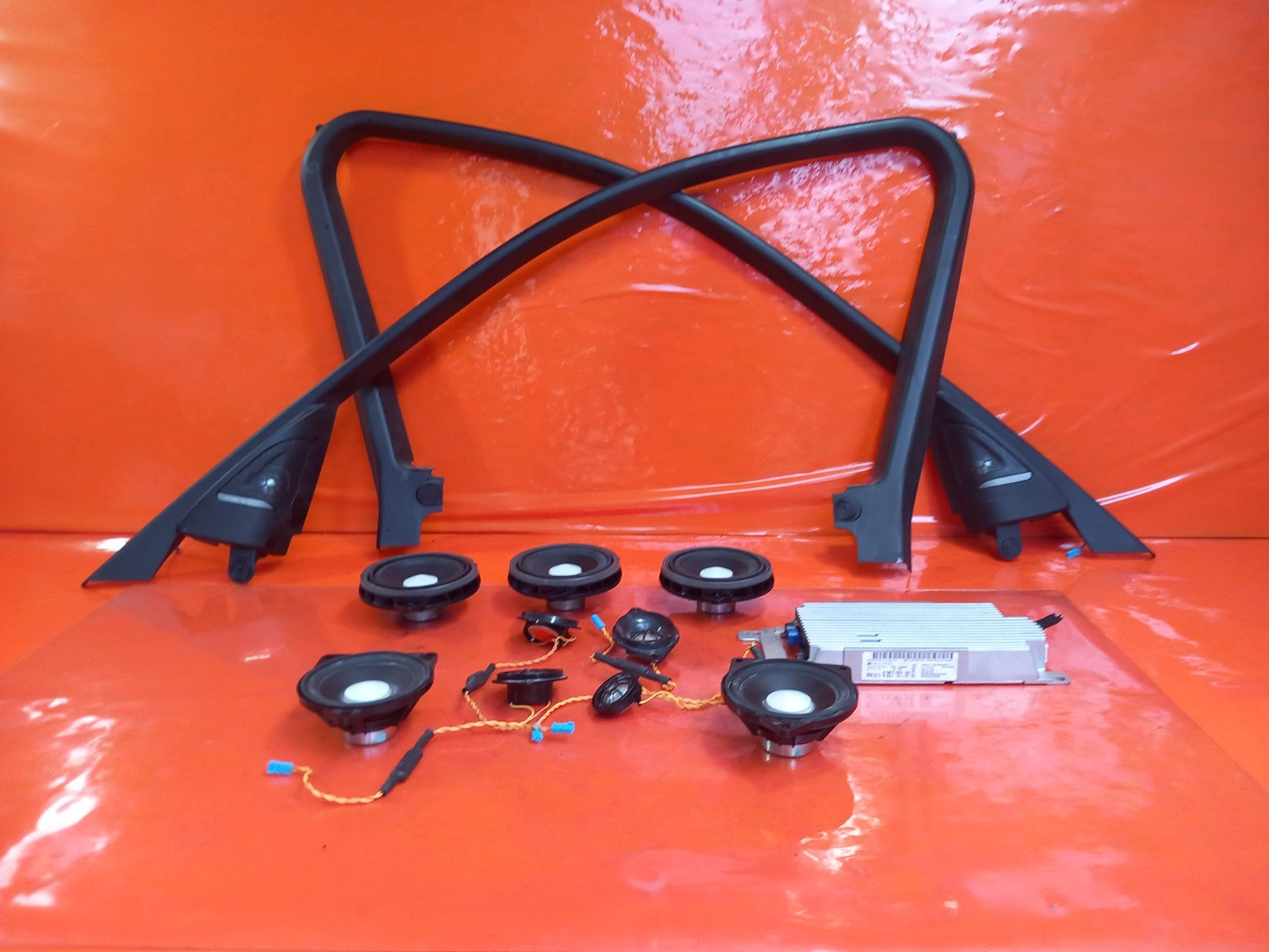2013 BMW 3 Series F30 Xdrive M Sport Subwoofer Speaker Kit 9257151 Warranty A395 - Image 3