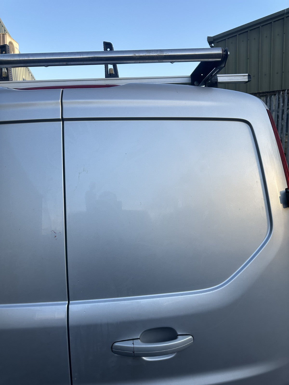✅2017 FORD TRANSIT CONNECT REAR RIGHT DOOR SILVER + WARRANTY A369 - Image 3