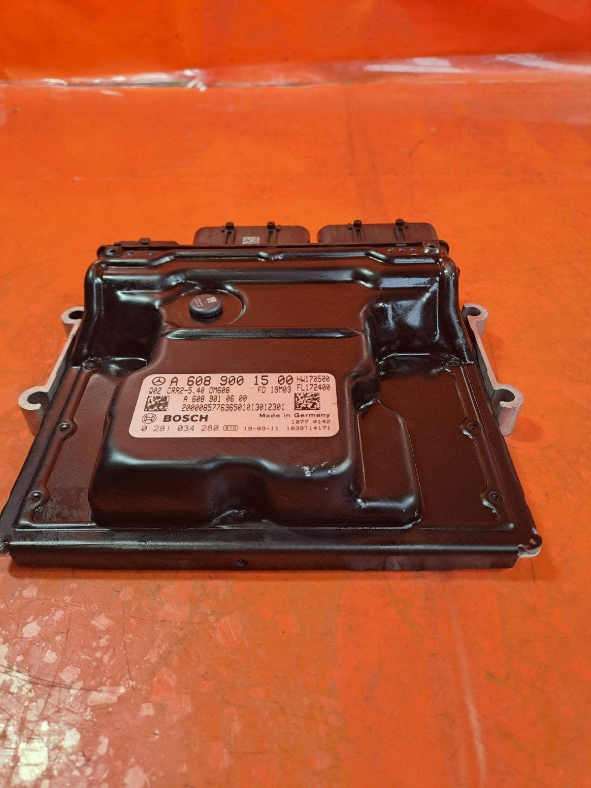 ✅2019 MERCEDES A CLASS W177 ENGINE CONTROL MODULE ECU A6089001500 +WARRANTY A347 - Image 3