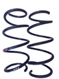 2025 Renault Kangoo MK3 Rear Coil Spring Pair Left Right Warranty A408 - Image 1