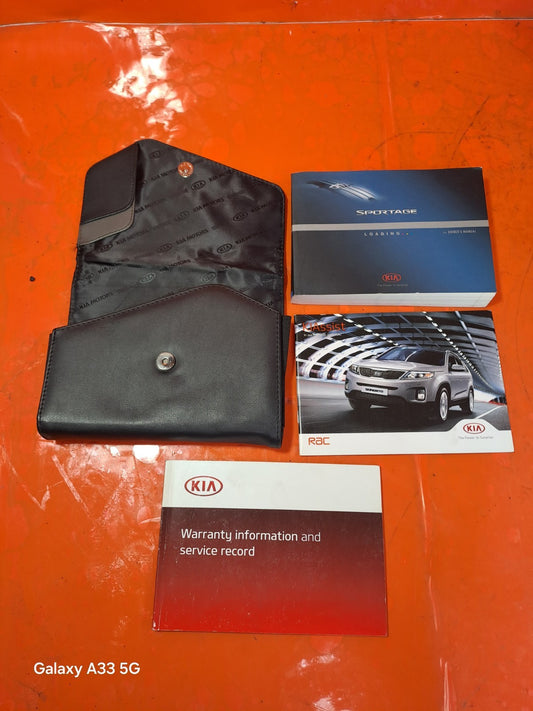 ✅KIA SPORTAGE 4 1.7 DIESEL 2014 OWNERS HANDBOOK MANUAL Warranty A287 - Image 1