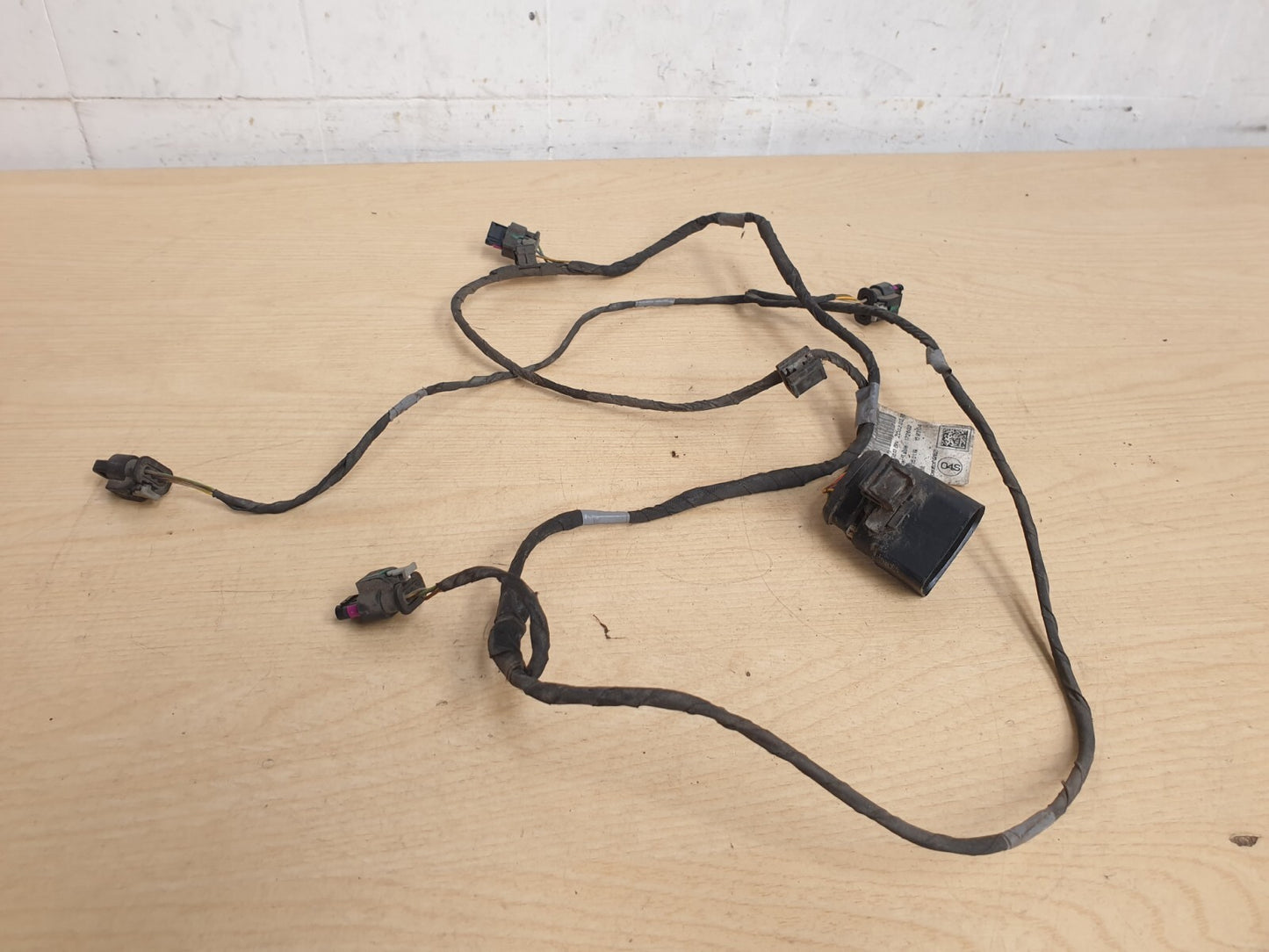 2019 AUDI A6 S LINE REAR BUMPER PARKING WIRE WIRING HARNESS 4K5971104AK A040 - Image 11