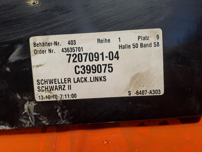 ✅BMW 5 SERIES F11 2.0 DIESEL 2010 SILL SIDE SKIRT PAIR BLACK 668 + WARRANTY A216 - Image 6