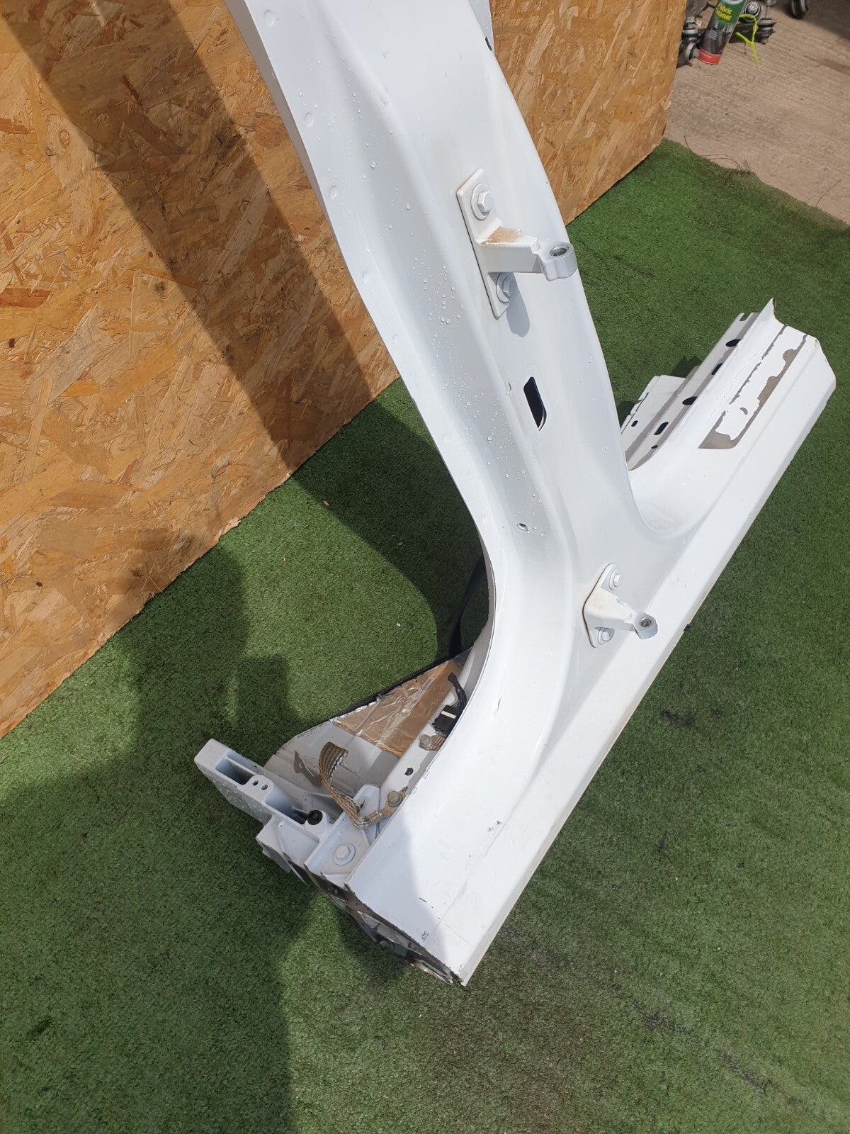 ✅2022 TESLA MODEL Y RIGHT SIDE B PILLAR SILL CUT WHITE + WARRANTY A172 - Image 9