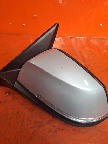 ✅2012 BMW 1 SERIES F20 URBAN 2.0D FRONT LEFT WING MIRROR SILVER A83 + WARRANTY - Image 7