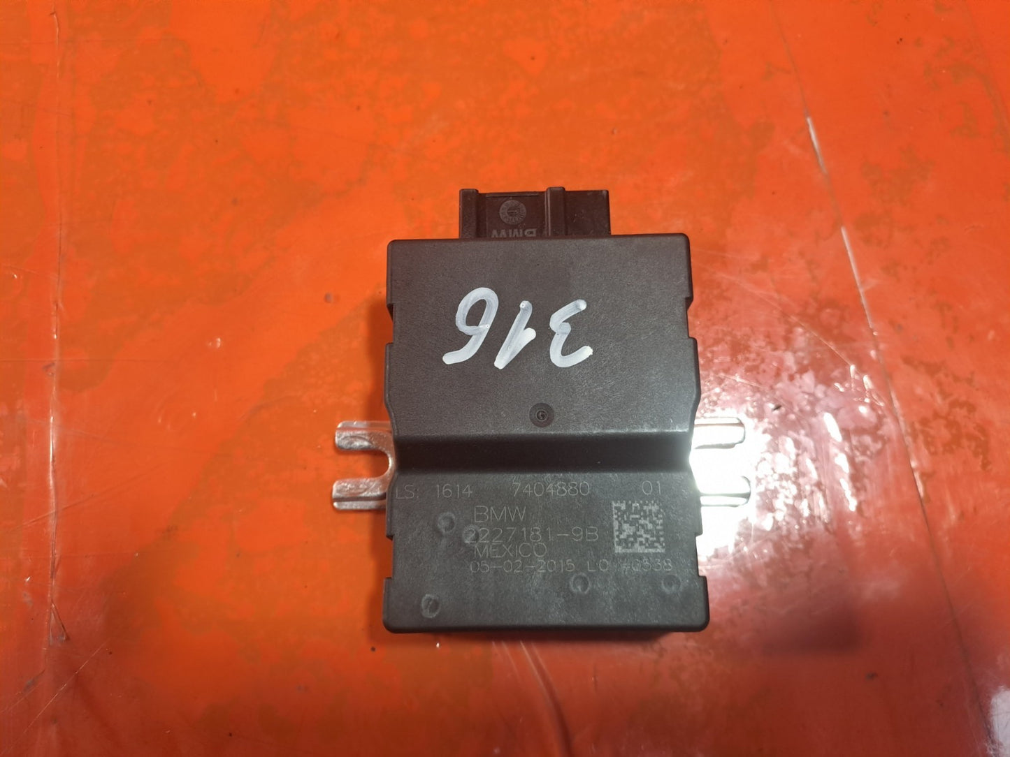 ✅BMW 118D F20 2.0 Diesel 2015 Fuel Pump ECU Module 7404880 Warranty A316 - Image 2