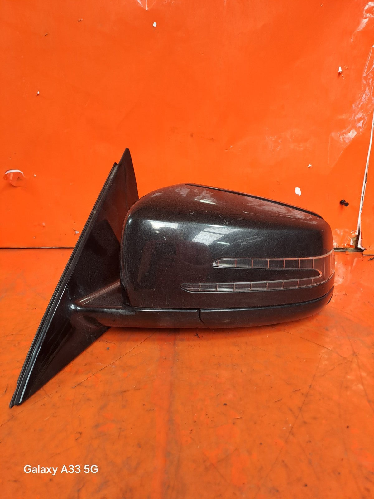 ✅2013 MERCEDES E CLASS W212 FRONT LEFT WING MIRROR BLACK 197 + WARRANTY A271 - Image 1
