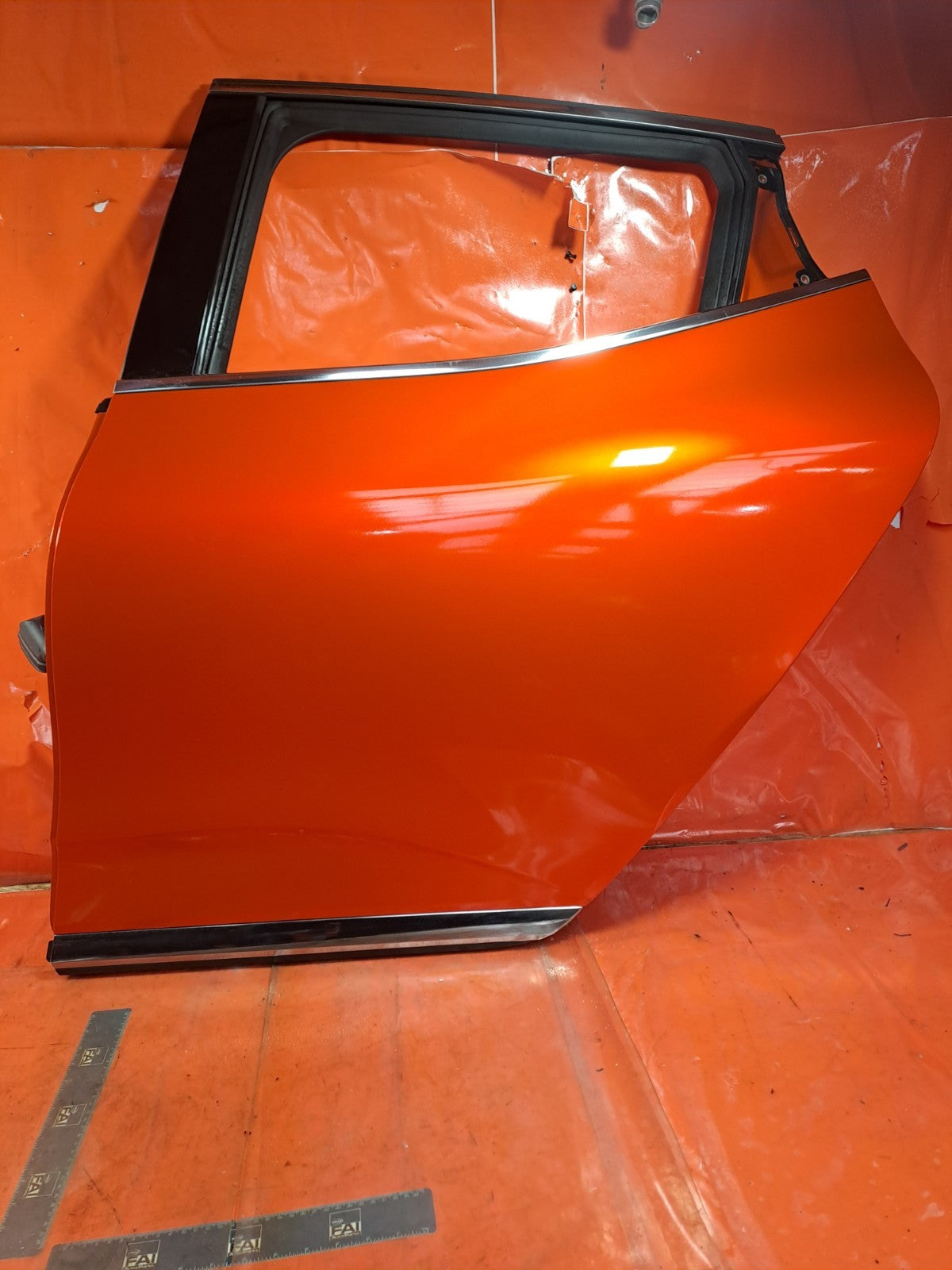 ✅RENAULT CLIO E-TECH 1.6 PETROL 2025 REAR LEFT DOOR BARE ORANGE Warranty A331 - Image 1