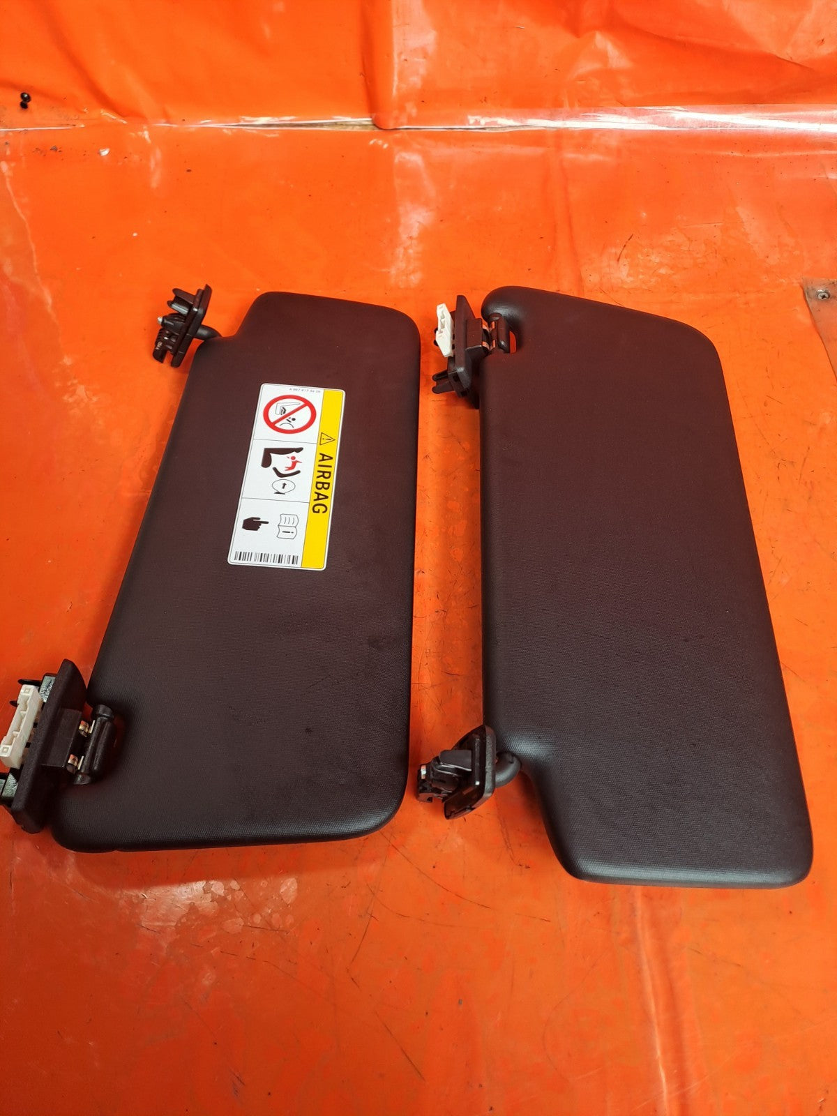 ✅MERCEDES A180D W177 1.5 DIESEL 2019 SUN VISORS PAIR Warranty A347 - Image 5