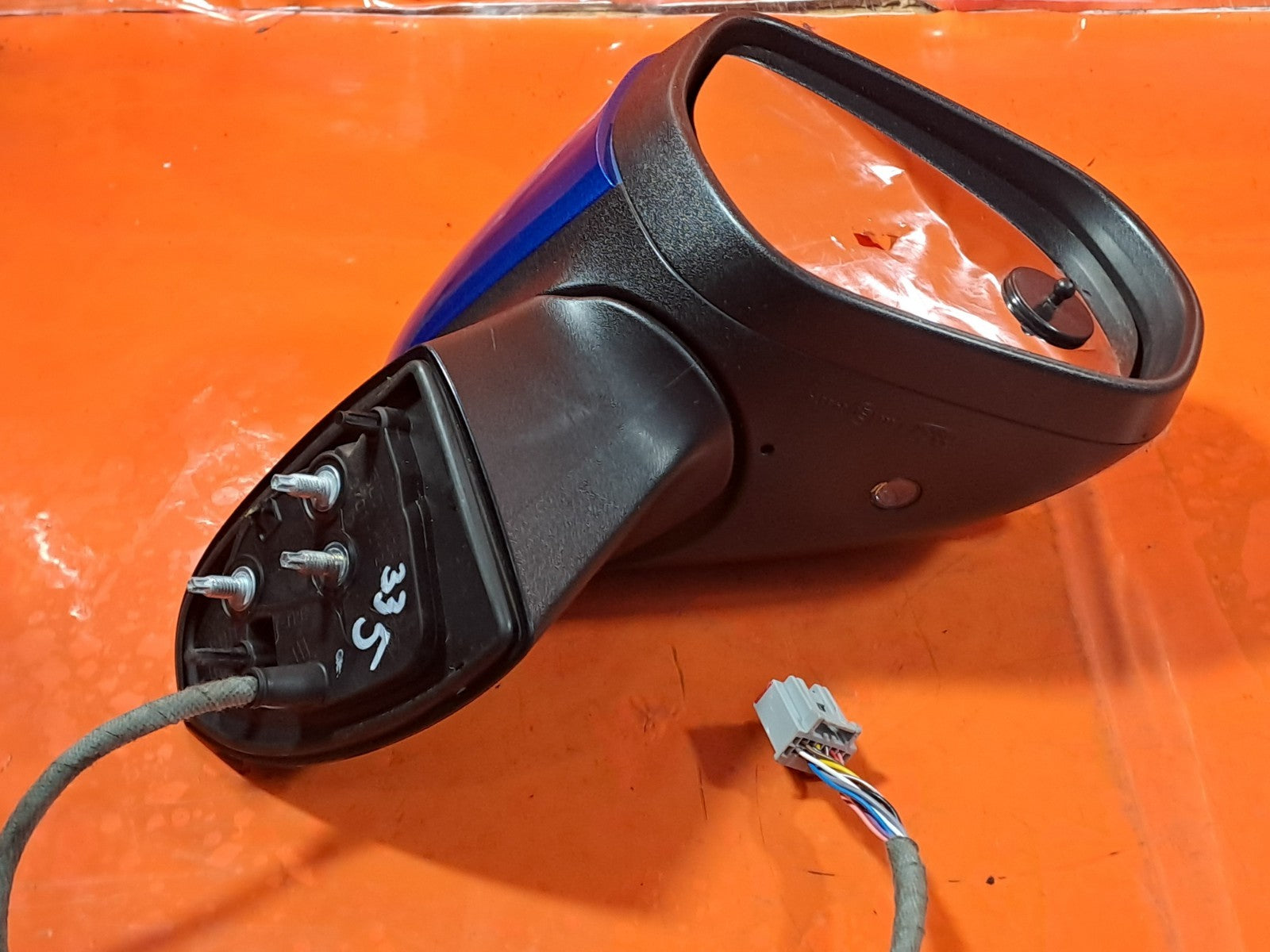 ✅2021 FORD PUMA ST-LINE X 1.0P FRONT RIGHT WING MIRROR BLUE + WARRANTY A335 - Image 12