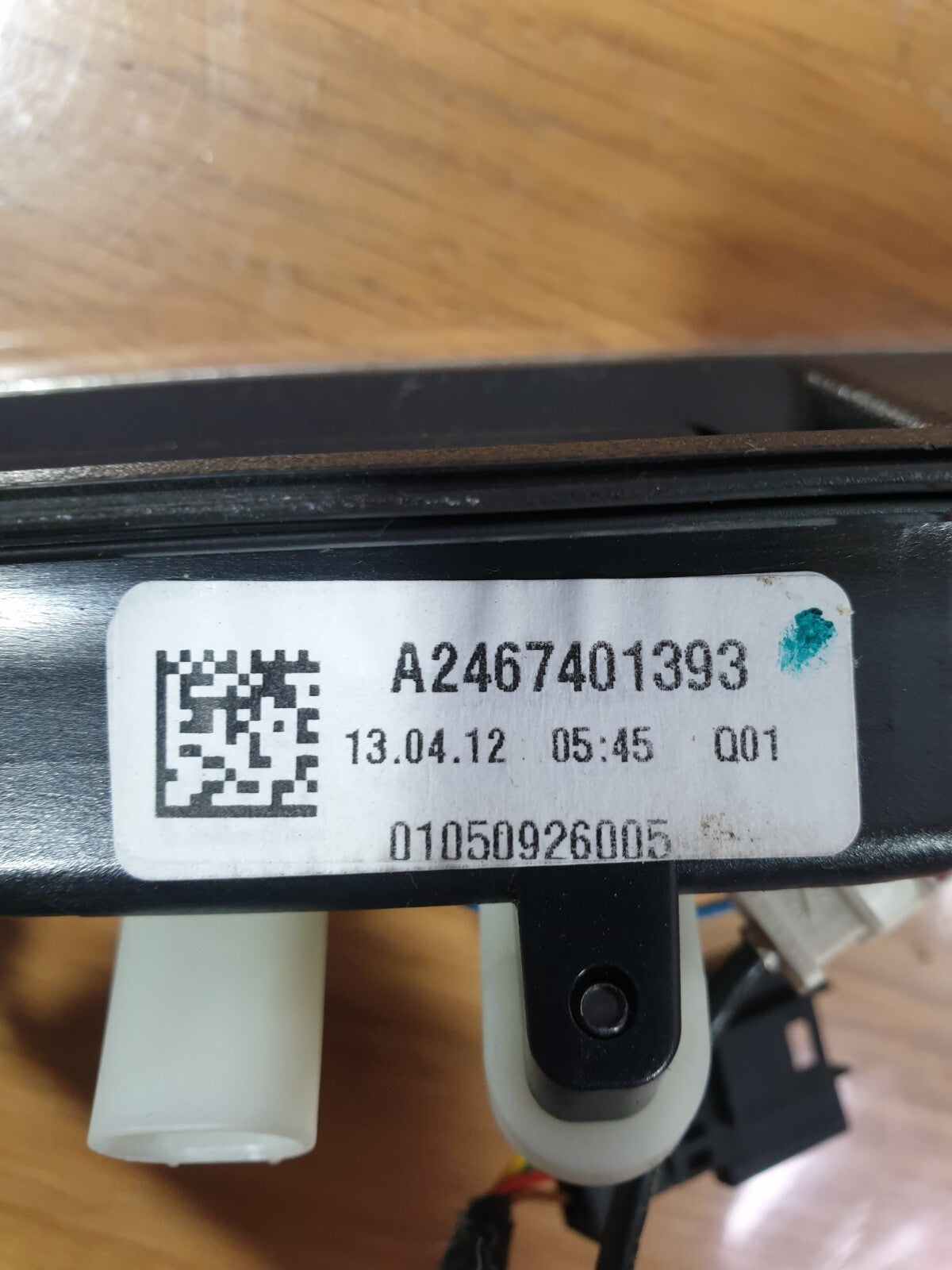 MERCEDES B CLASS W246 1.8 DIESEL 2012 TAILGATE camera  NUMBER PLATE LIGHT TRIM - Image 7